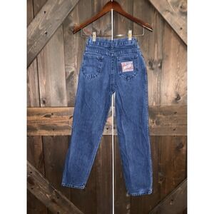 Vintage Girl's‎ Chic Jeans Dark Blue Denim Size 12